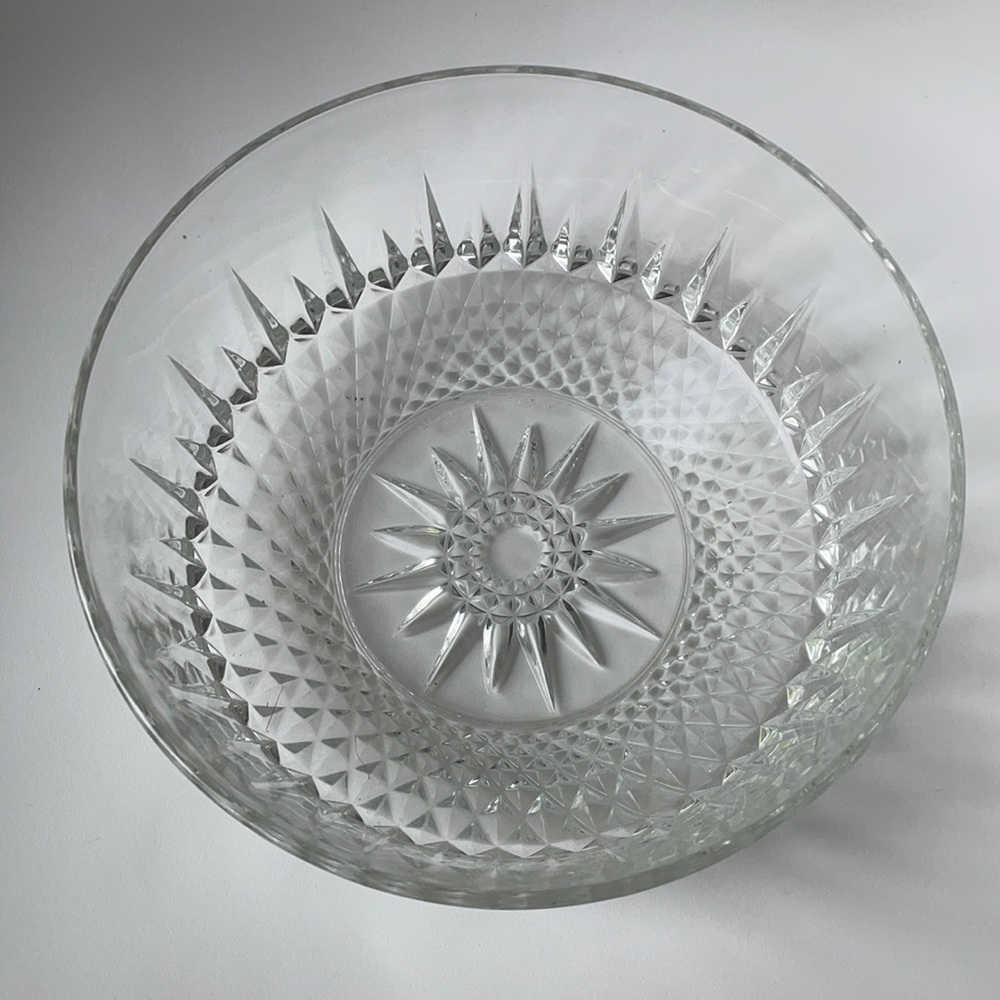 😍 Vintage Aroroc France glass bowl